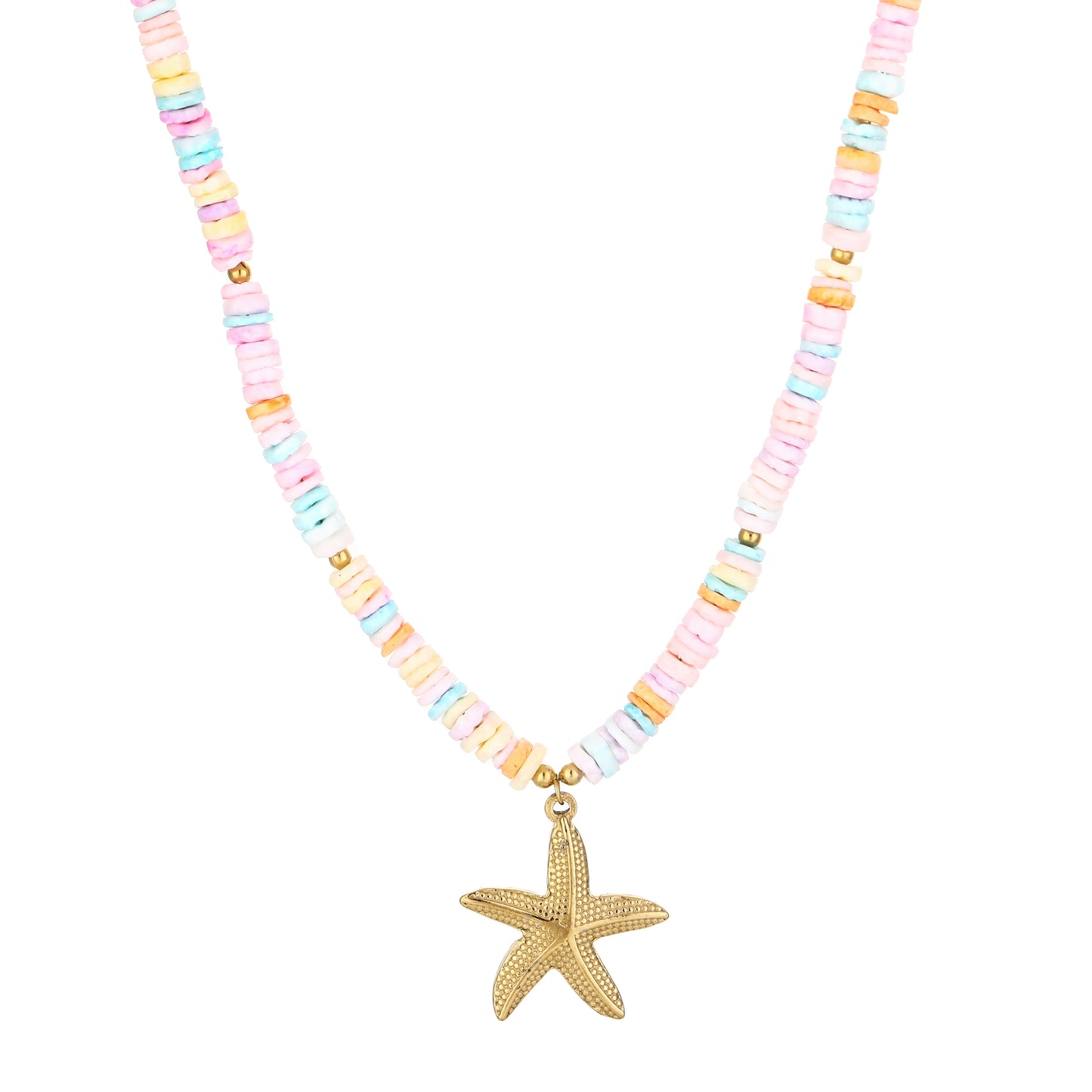 Zeester ketting kleur