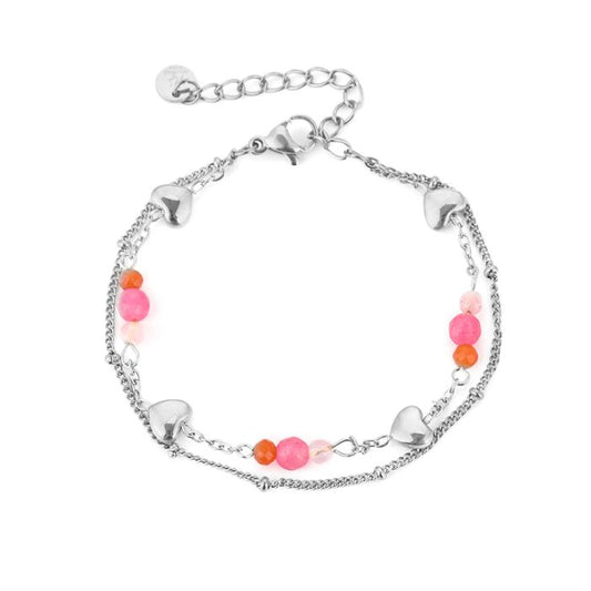 Summer armband zilver
