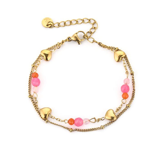 Summer armband goud