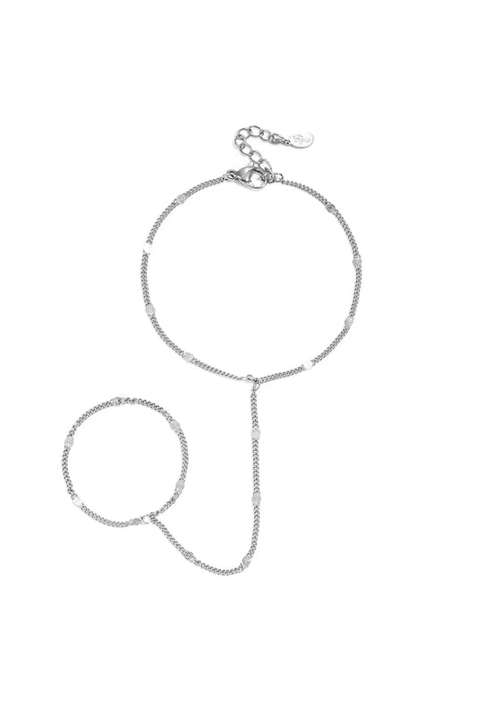 Handchain simple zilver