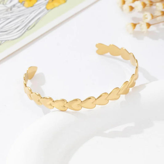Lover bangle goud