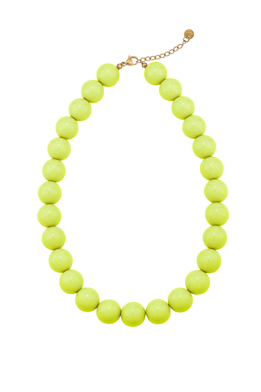 Kralenketting groot groen