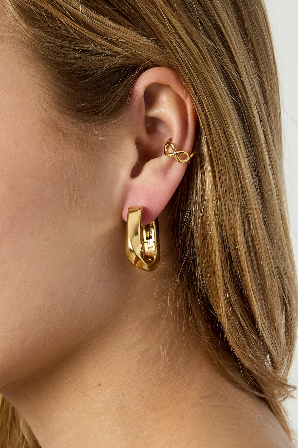 Earcuff chain goud