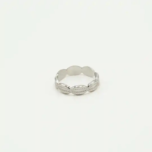Shells ring zilver